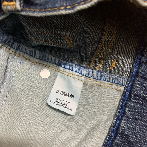 Boys Jeans 3/$20 ๐ Arizona Relaxed fit size 12 - Picture 3 of 3